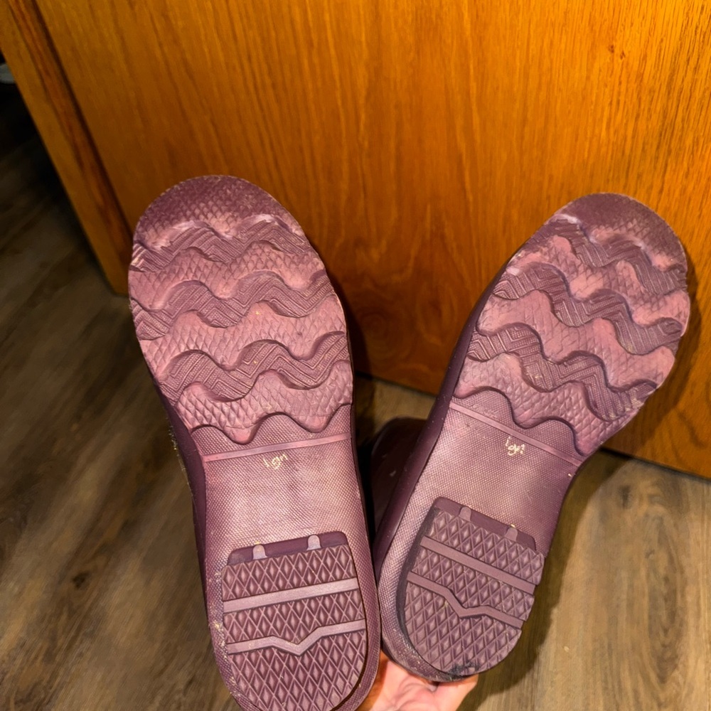 Hunter Deep Purple Tall Boots - Picture 3 of 4